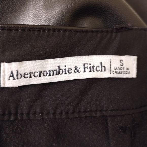 Abercrombie & Fitch Women's faux leather skirt (S) - Picture 7 of 11